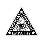 Wisdom Through Empathy Kiss-Cut Stickers