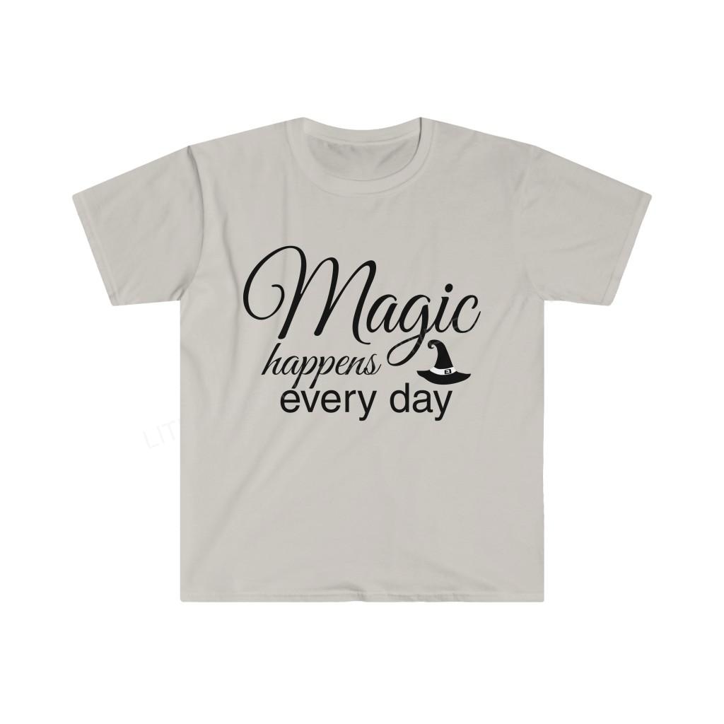 Magic Happens Every Day Unisex Softstyle T-Shirt