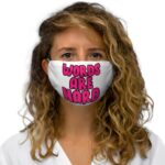 Words Are Hard Snug-Fit Polyester Face Mask