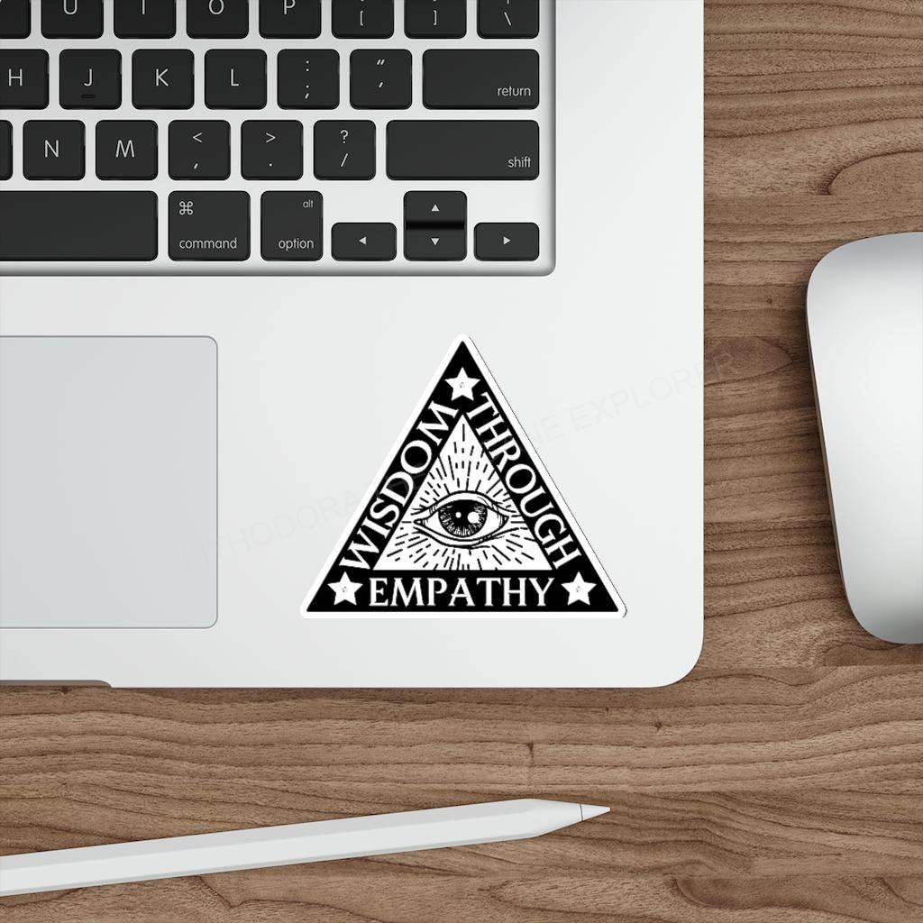 Wisdom Through Empathy Indoor/Outdoor Kiss Cut Stickers