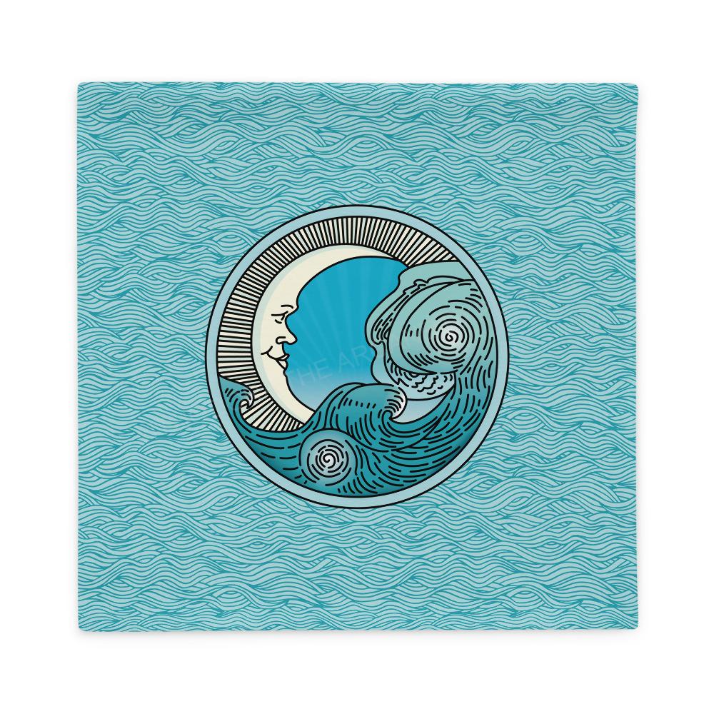 MoonWave Pillow Case