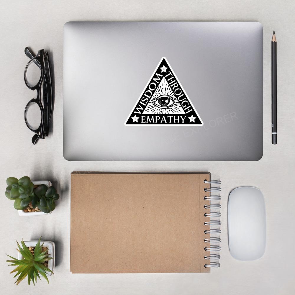 Wisdom Through Empathy Bubble-free stickers