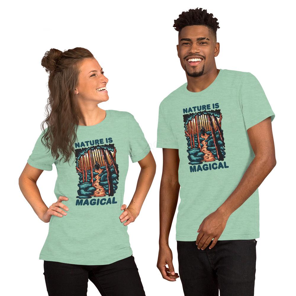 Nature Is Magical Short-Sleeve Unisex T-Shirt