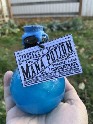 Lithodora's Mana Potion Labeled